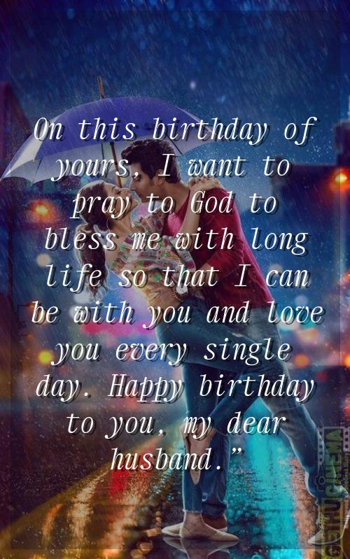 birthday special quotes for husband